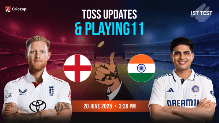 England vs India toss update
